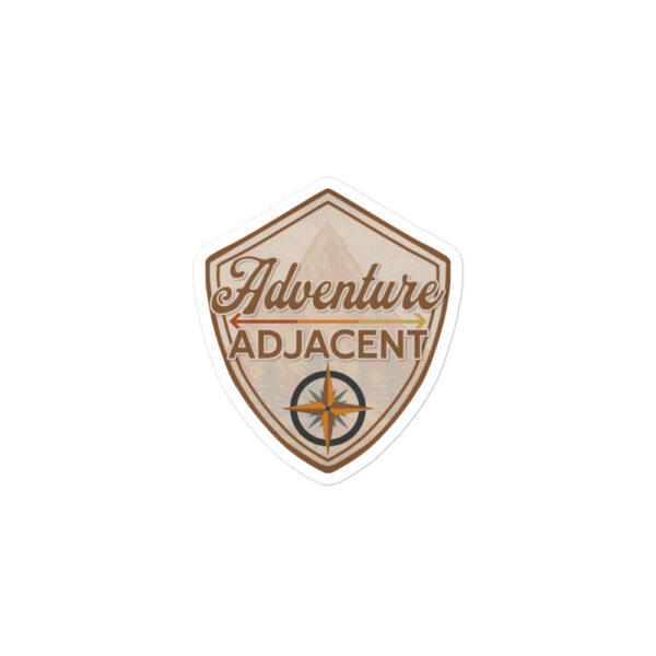 Adventure Adjacent Sticker | Official Logo