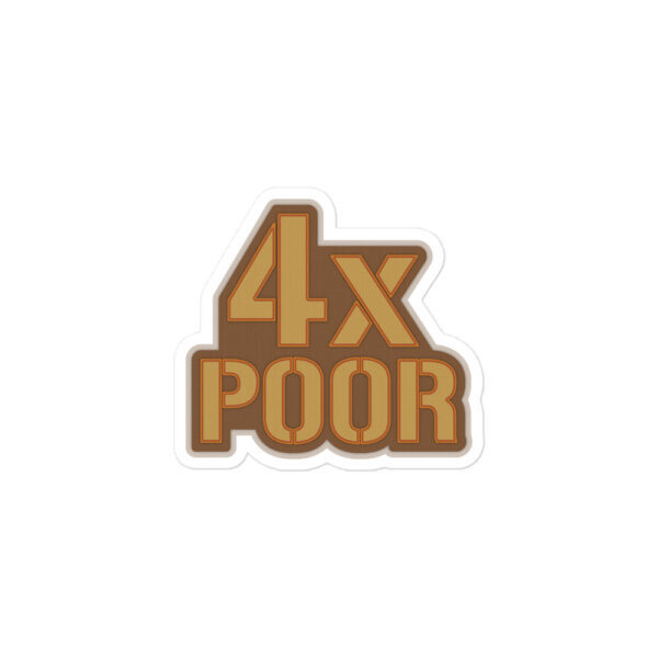 4xPOOR Sticker Heritage Edition - Image 2
