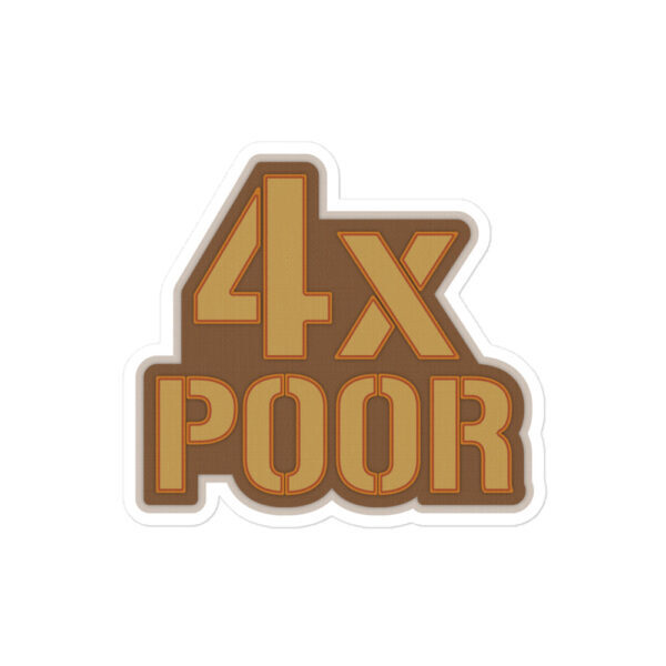 4xPOOR Sticker Heritage Edition - Image 3