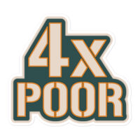 4xPOOR Sticker Ranger Edition
