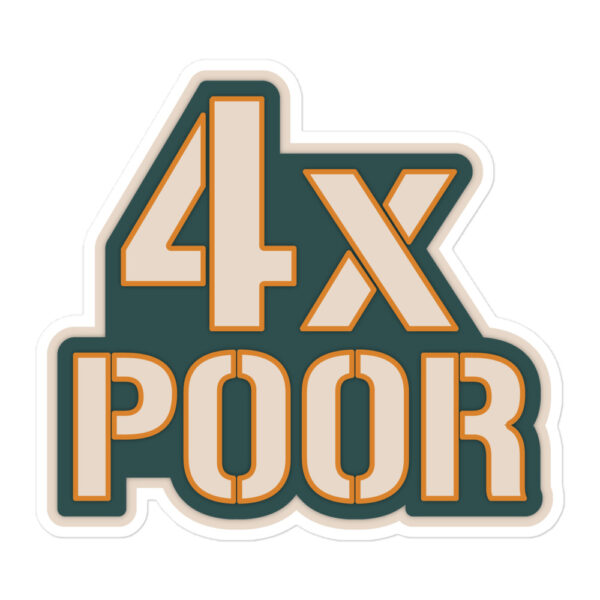 4xPOOR Sticker Ranger Edition