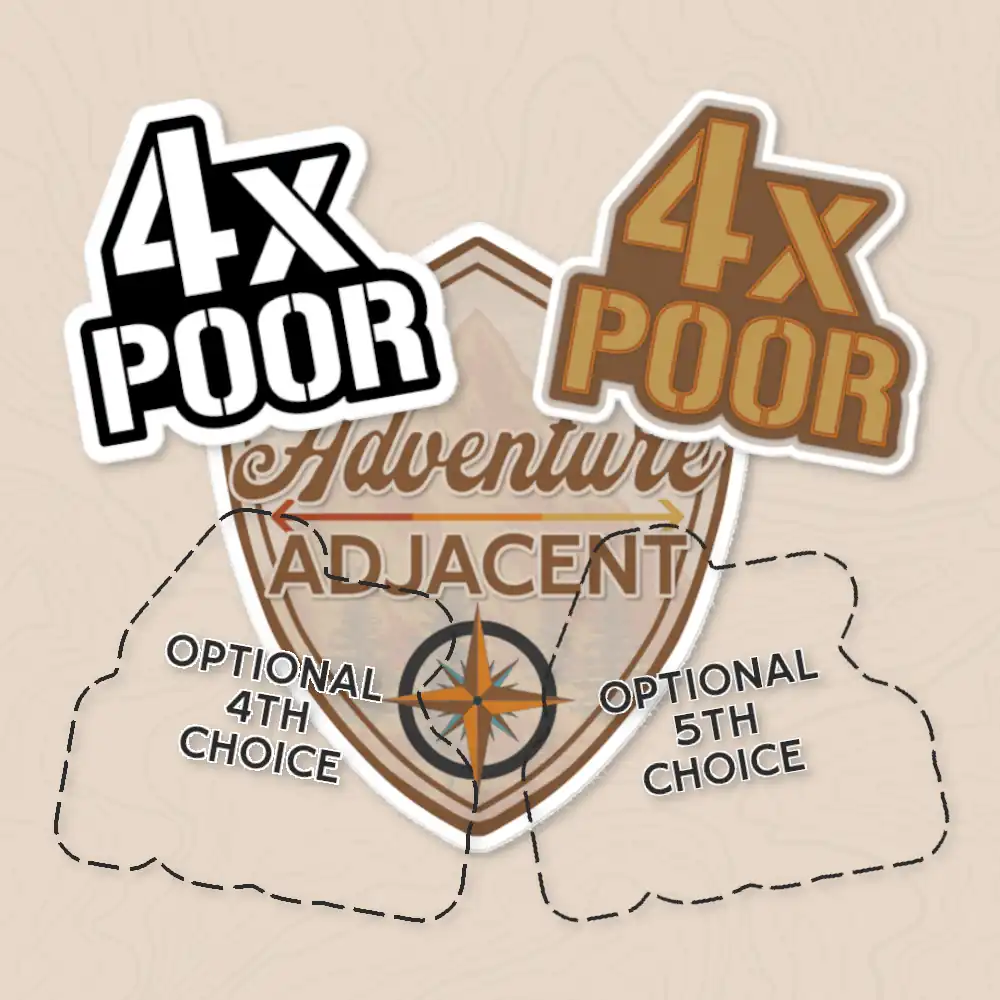 Build Your Own Adventure Sticker Kit