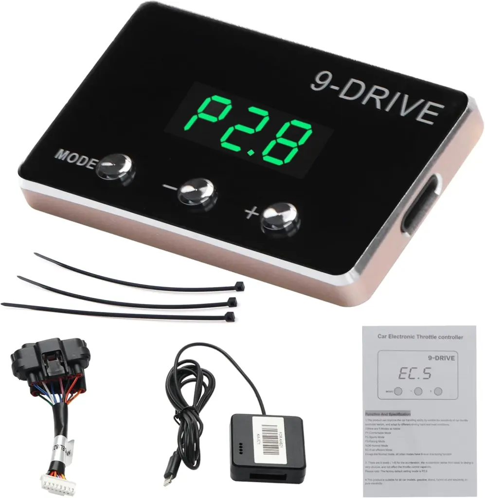 Close up image of the YIBEICO 9Drive Throttle Controller