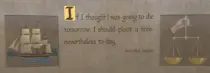 Stephen Girard mural quote about planting a tree ‘to-day’ at the State Museum of Pennsylvania. Inspiration to define your dash.