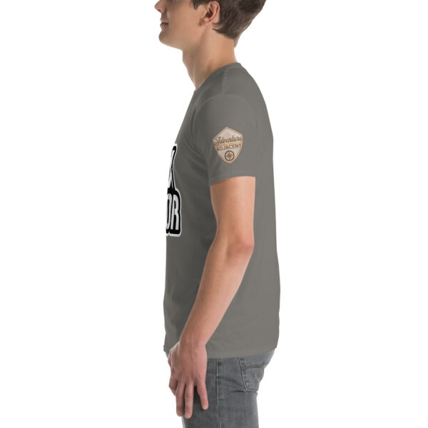 4xPOOR Logo Tee Black and White Edition - Image 5