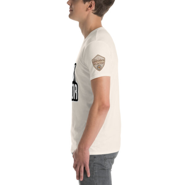 4xPOOR Logo Tee Black and White Edition - Image 11