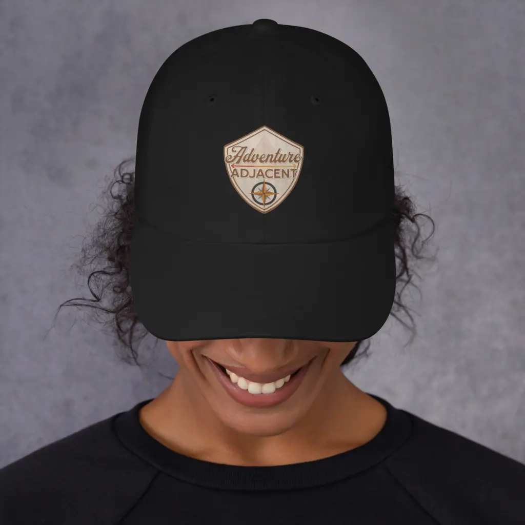 Adventure Adjacent Dad Hat | Low-Profile Cotton Twill