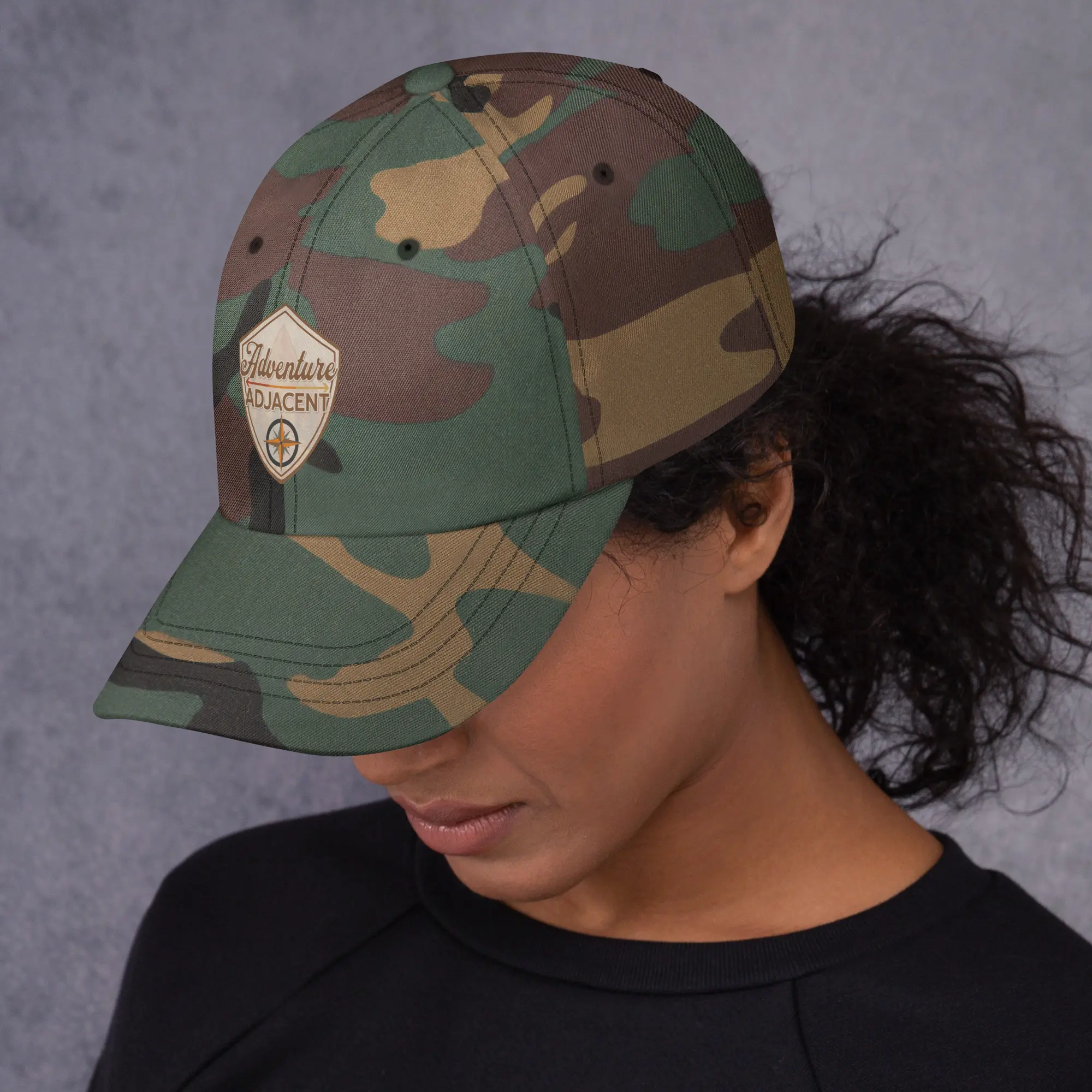 Adventure Adjacent Dad Hat | Low-Profile Cotton Twill - Image 9